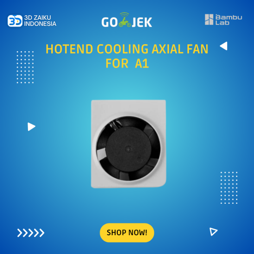 Original Bambulab A1 Hotend Cooling Axial Fan